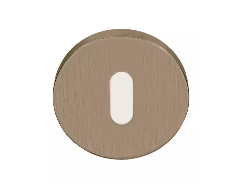 Sleutelrozet Licht brons PVD Piet Boon Arc PBAN53